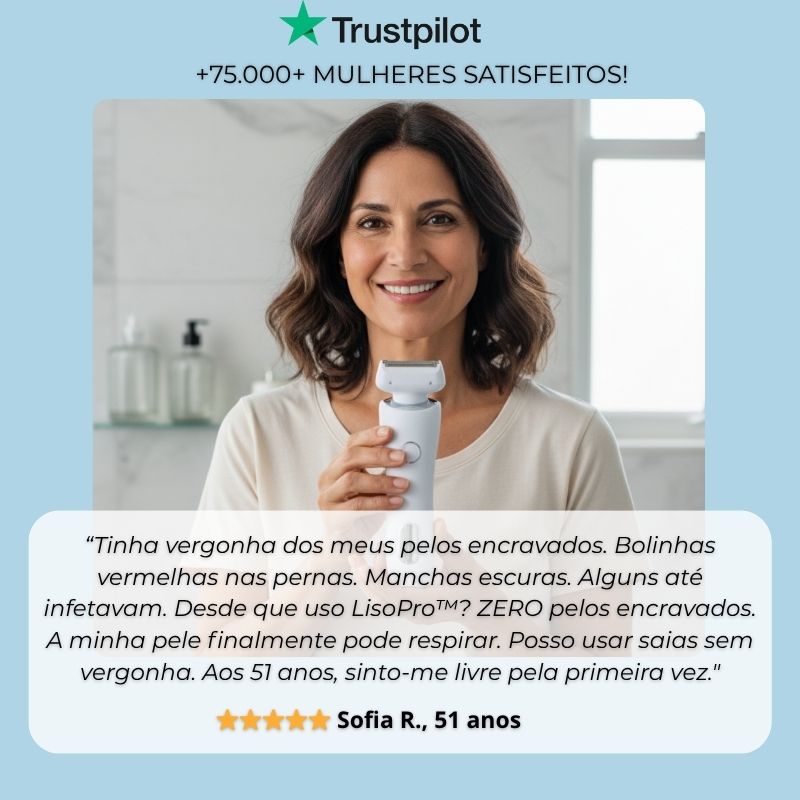 LisoPro™ - Obter uma pele suave em segundos