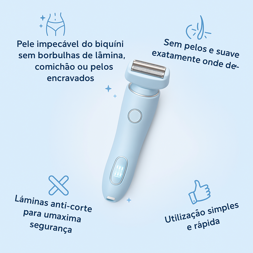 Shaver™ - Máquina de barbear eléctrica rápida e suave