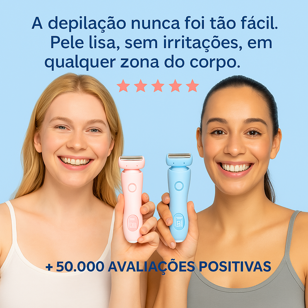Shaver™ - Máquina de barbear eléctrica rápida e suave